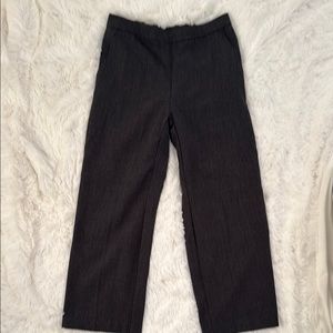 Sag Harbor Gray Pinstripe Pants 8P
